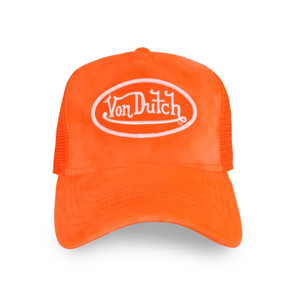 Orange Von Dutch Hat