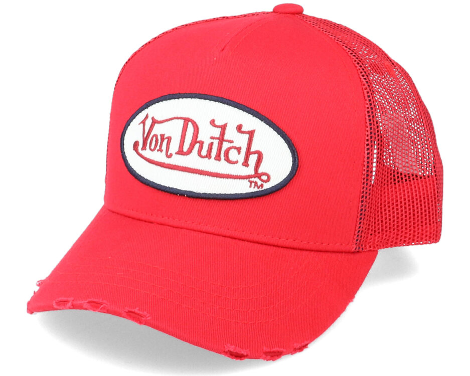 Red Von Dutch Hat