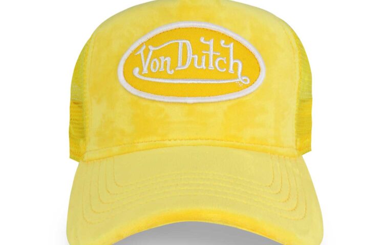 Yellow Von Dutch Hat