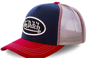 Von Dutch Hat Red Blue